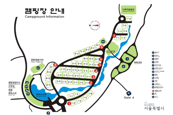 캠핑장지도