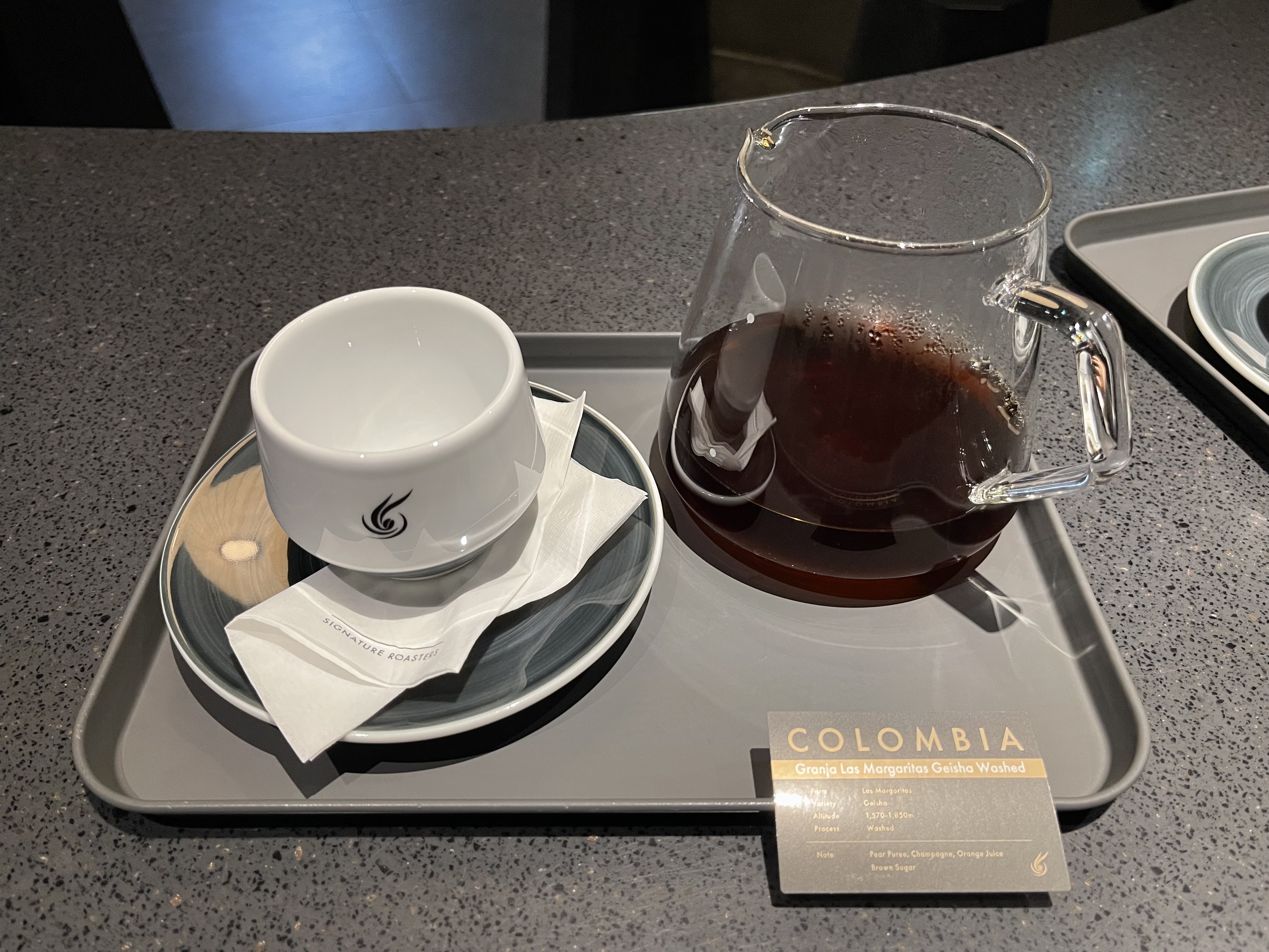 콜롬비아 그랑하 라스 마가리타스 게이샤 워시드