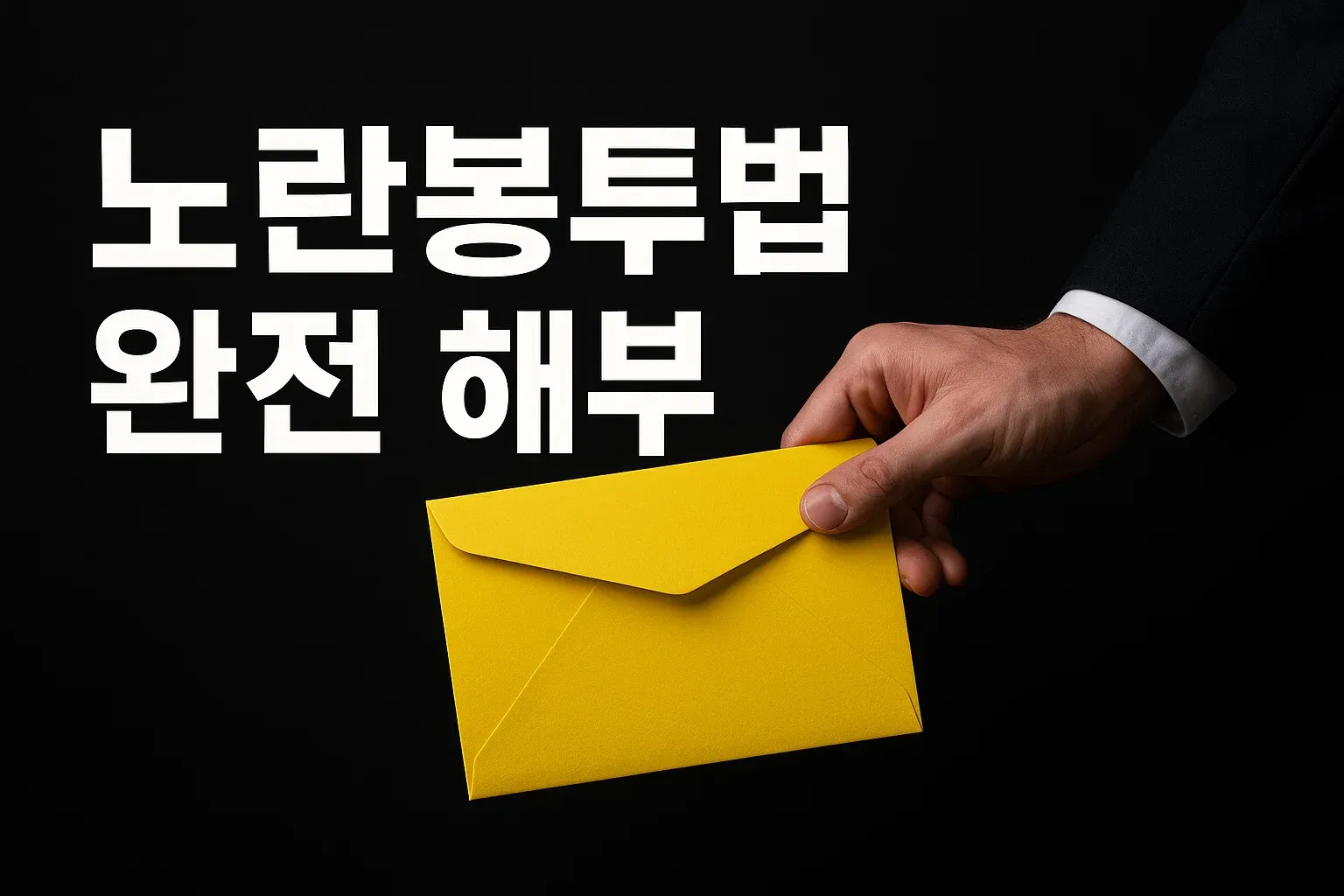 노란봉투법 뜻 정리