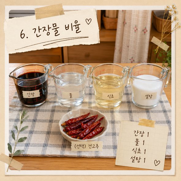 마늘장아찌 담그는 방법
