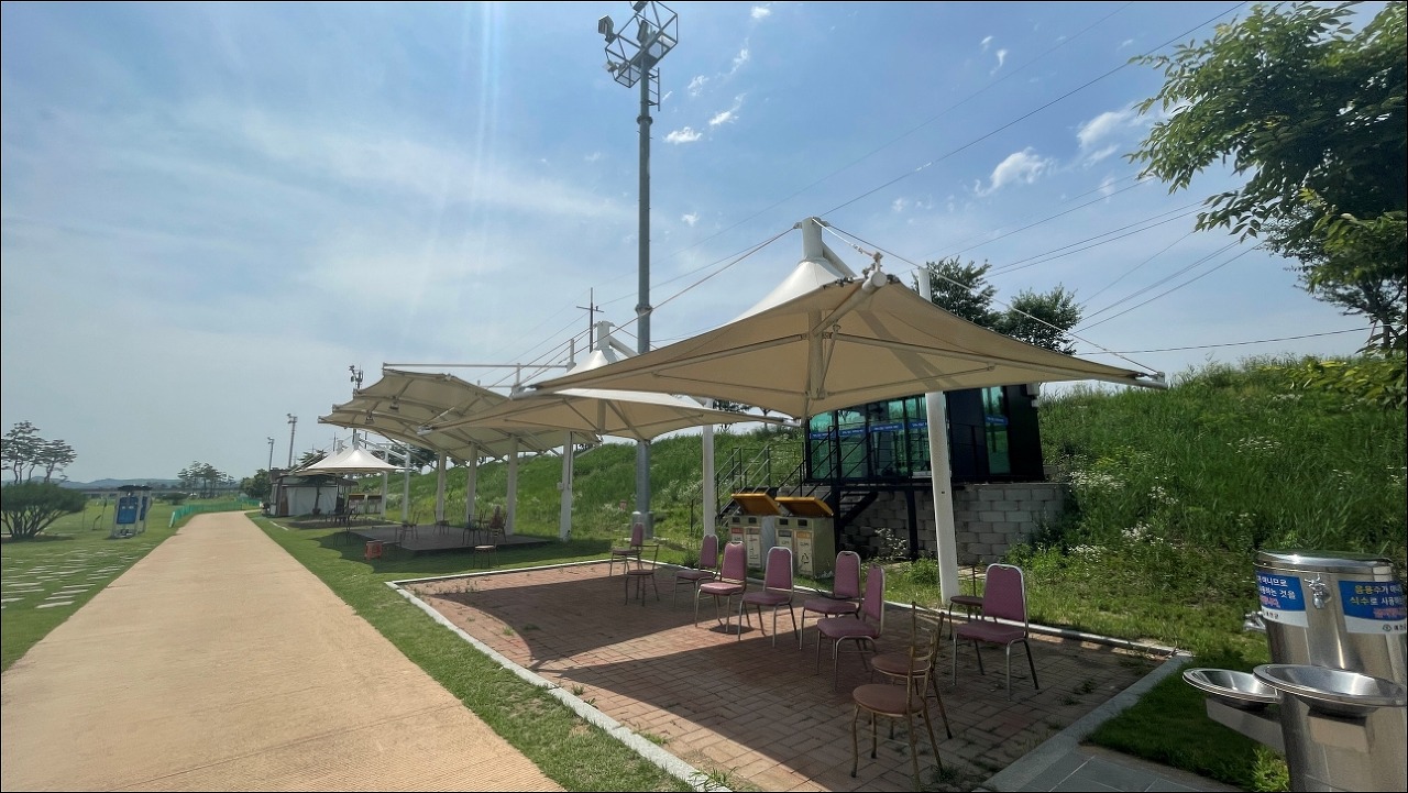 경상북도 예천군 한천파크골프장 소개