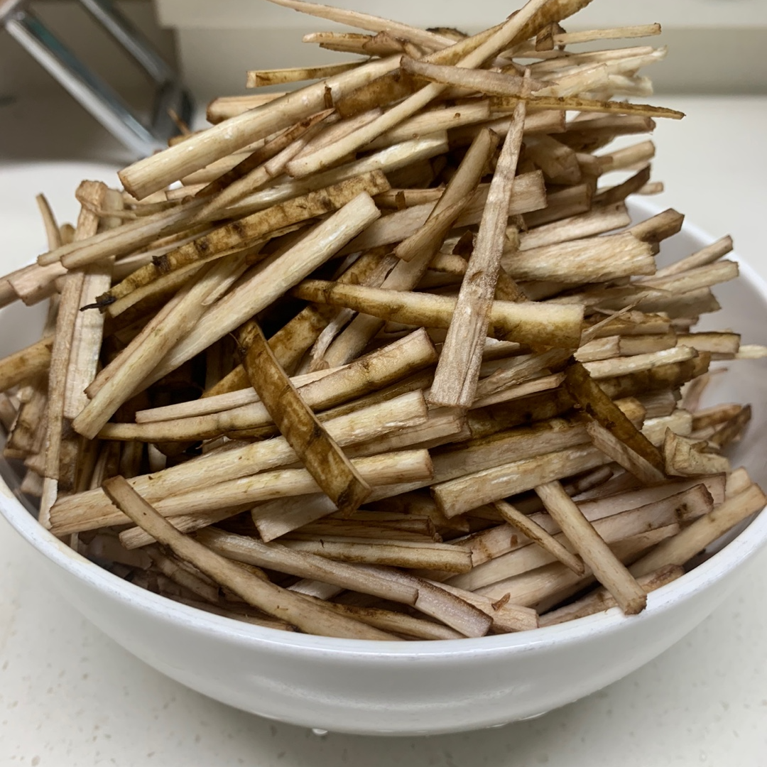 채썬 우엉 사진