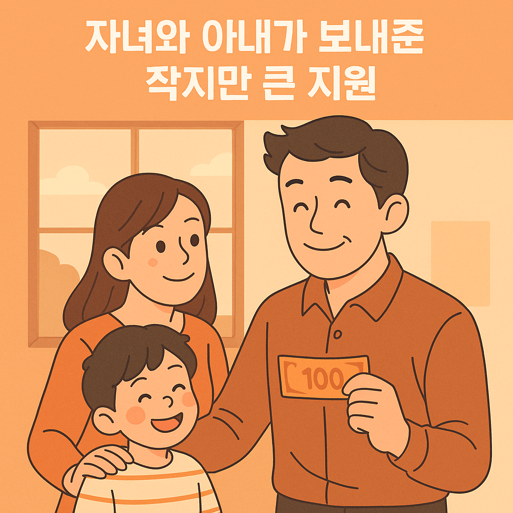 아내와자녀 지원