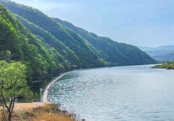 화천 산소길 전경