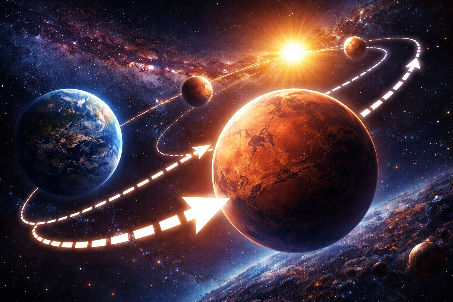 행성 역행은 착시였다: 화성 역행이 생기는 과학적 이유 완전 정리