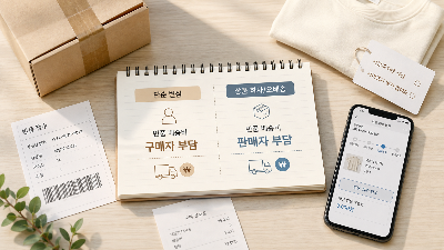 온라인 쇼핑 반품할 때 배송비는 누가 부담할까?