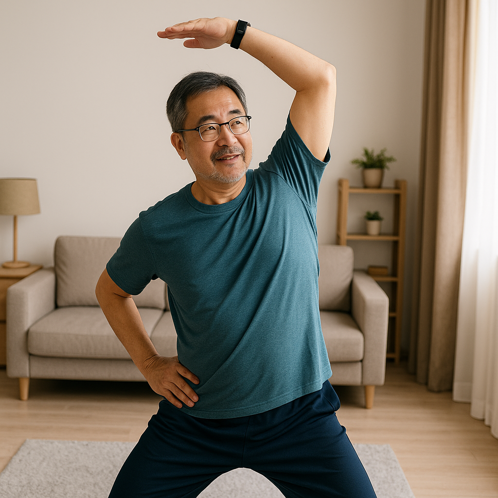 당뇨 홈트 가이드 (유산소 운동, 근력운동, 혈당 체크) 관련 사진