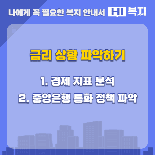 금리 상황 파악하기