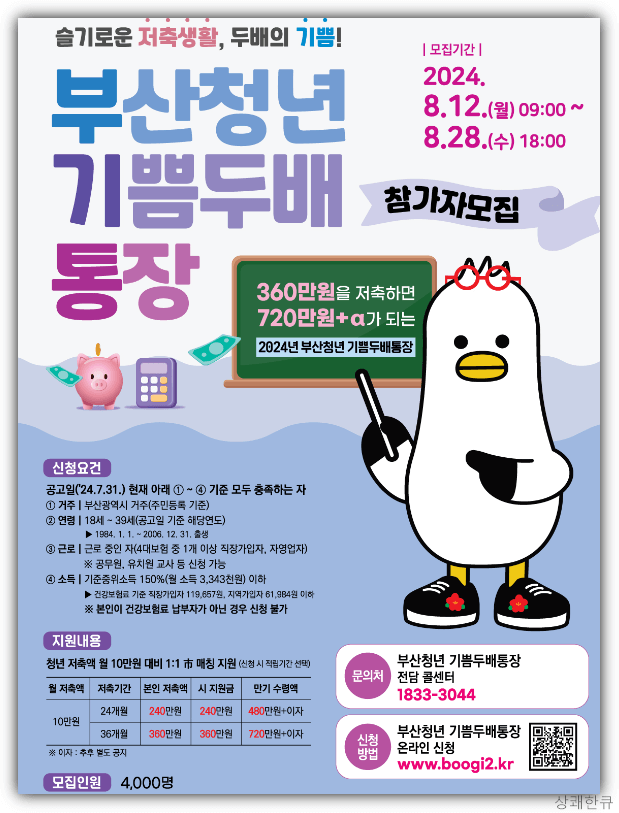 부산청년기쁨두배통장
