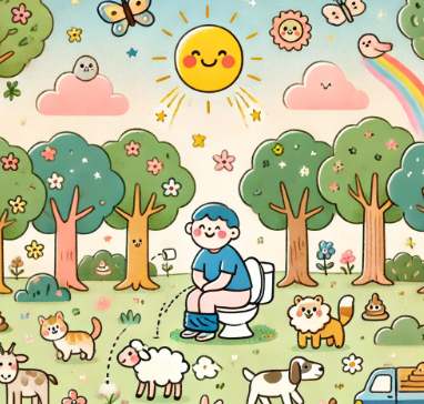 내가 똥싸는꿈 자연속에서 똥 많이 싸는 꿈