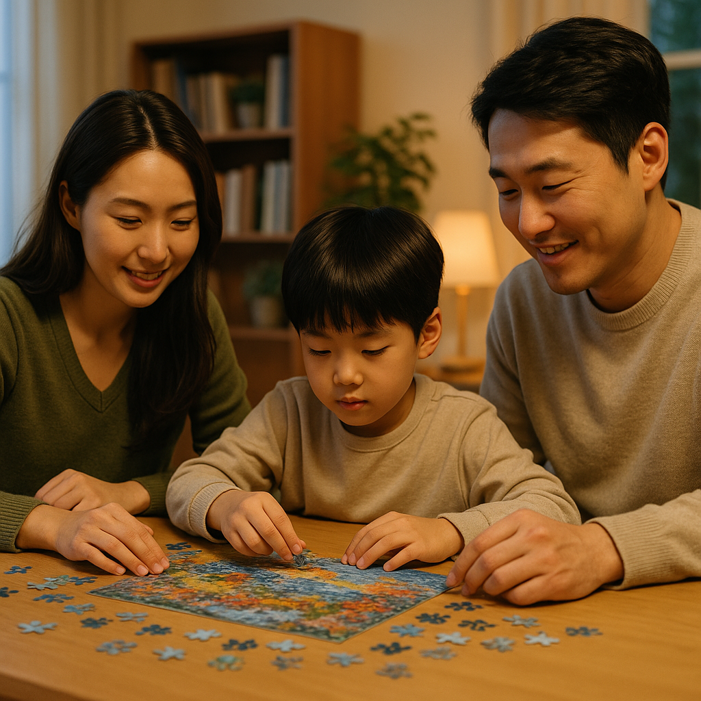 집중력 향상 직소퍼즐 놀이 전략