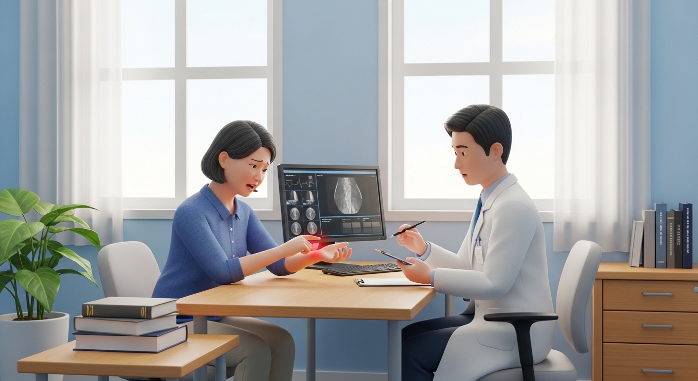 움직일 때만 아픈 염증 (건초염)