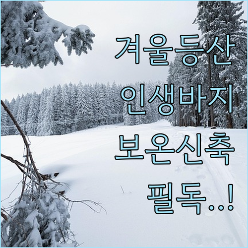 겨울 등산바지 추천 브랜드별 보온성 ..