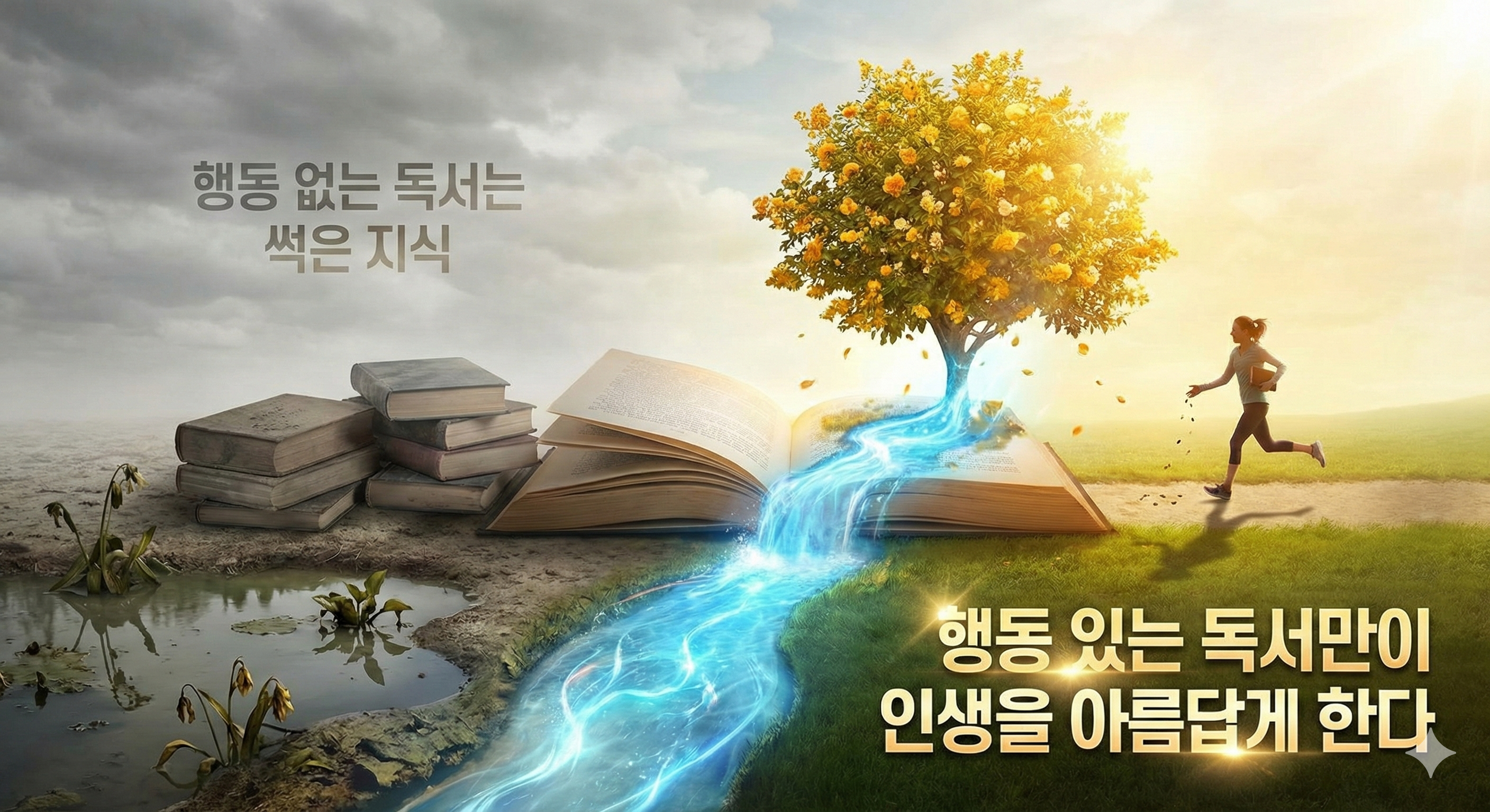 행동 없는 독서는 썩은 지식이다 — 인생을 바꾸는 ‘움직이는 공부법’