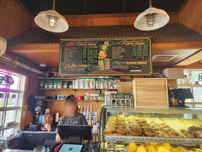 칼라파와이카페카운터