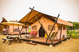 캠핑 시장 선점