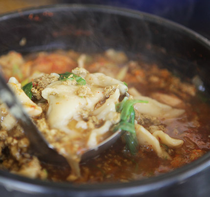 참게 수제비