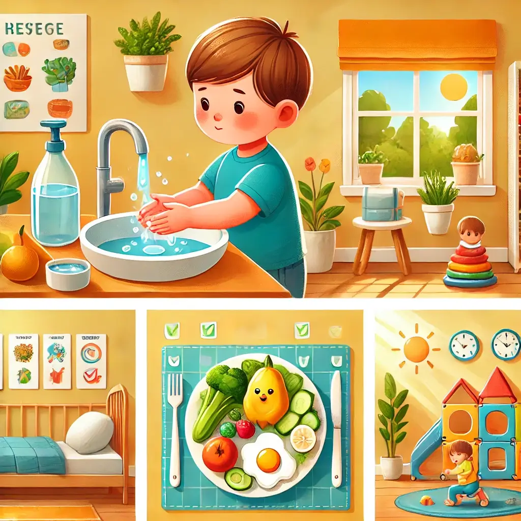 소아 장염 예방을 위한 습관