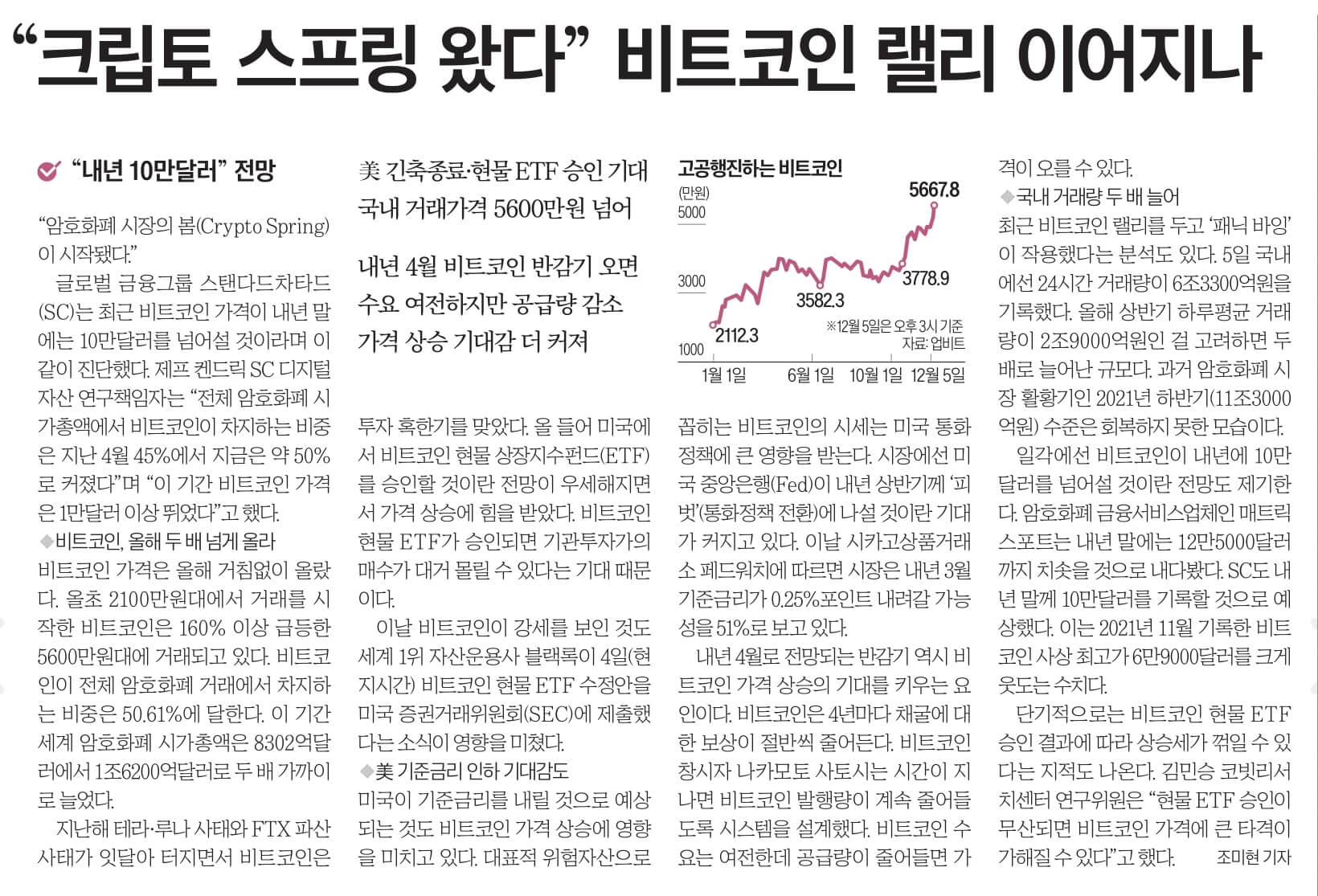 12월 6일 수 신문스크랩