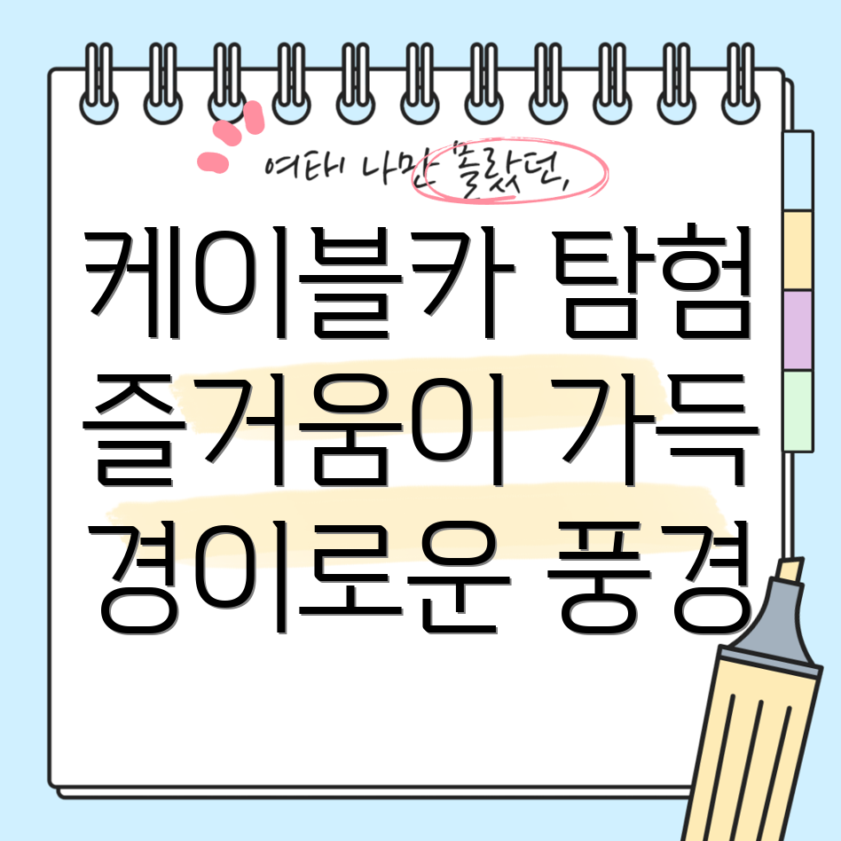 용평리조트 케이블카