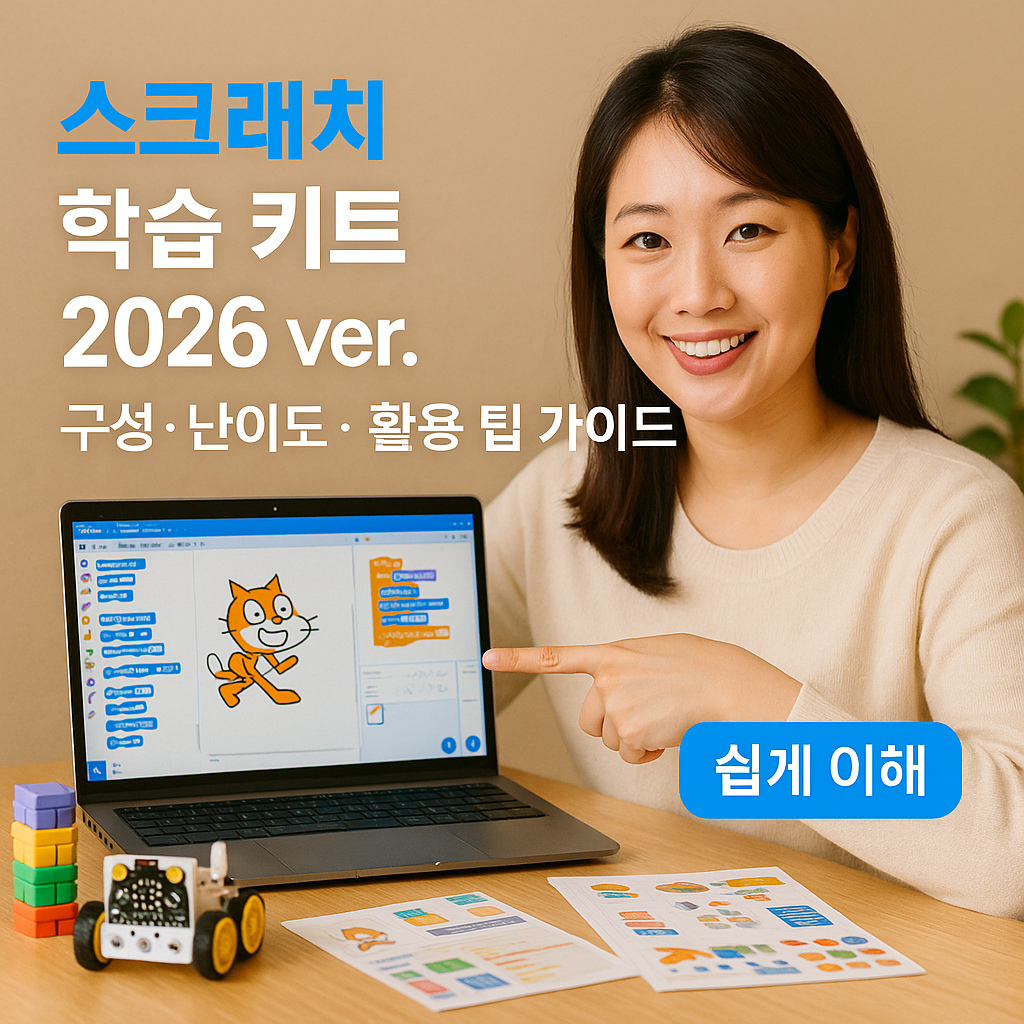 스크래치 학습 키트 2026 ver. ｜ 구성&middot;난이도&middot;활용 팁 가이드