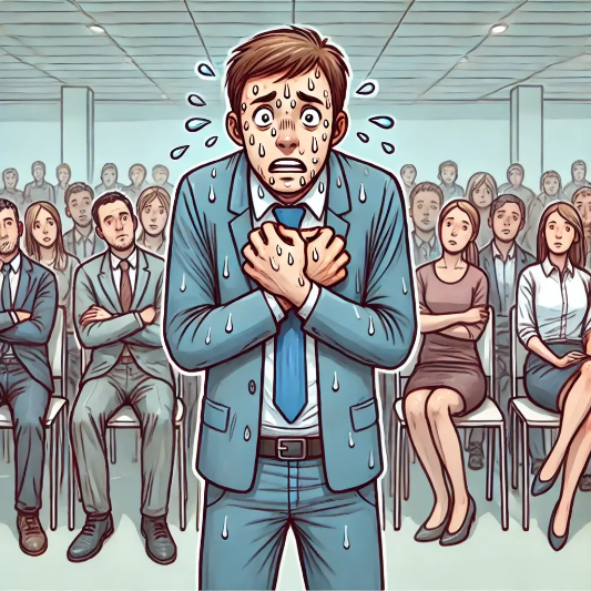 사회불안장애,SAD,긴장,발표,식은땀