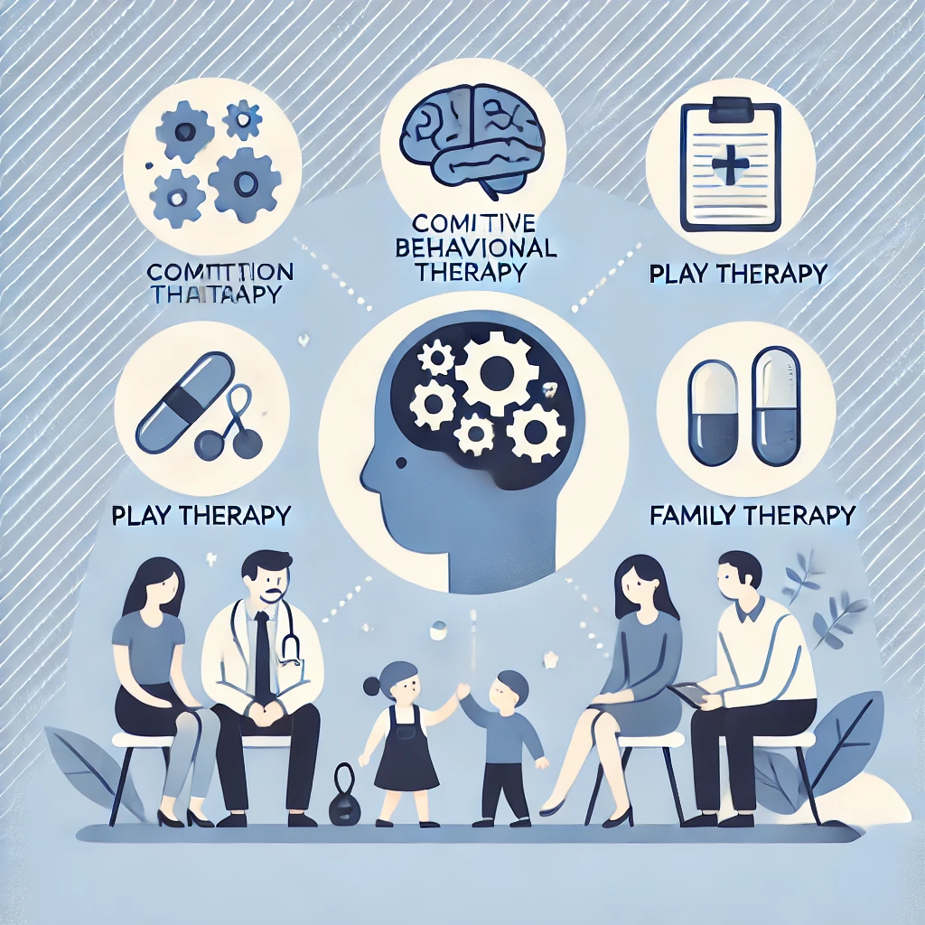 분리 불안 장애 (Separation Anxiety Disorder) 증상, 진단, 치료 - 분리 불안 장애의 치료 방법