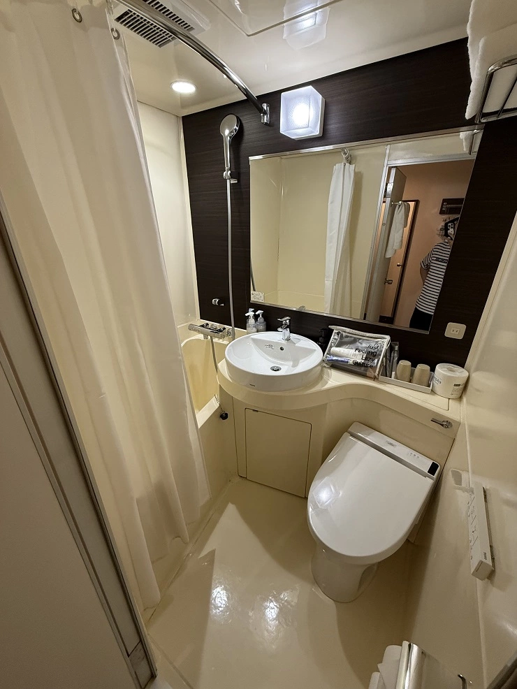 쾌적한 환경의 화장실