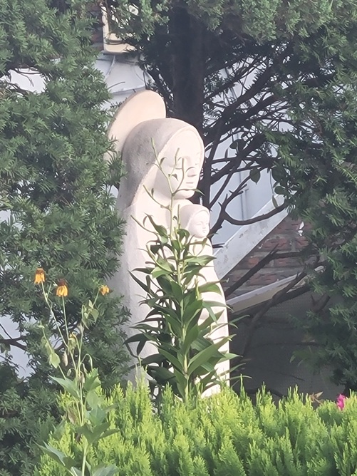 수원 서호성당 성모자상