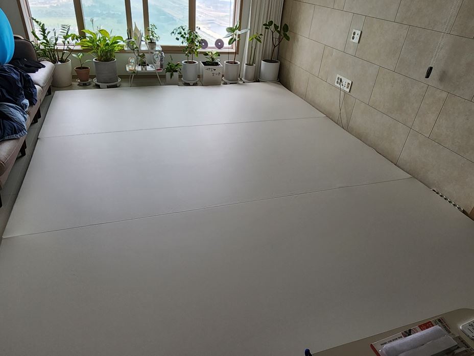 육아용품-알집매트-사용후기-트리플제로매트-거실