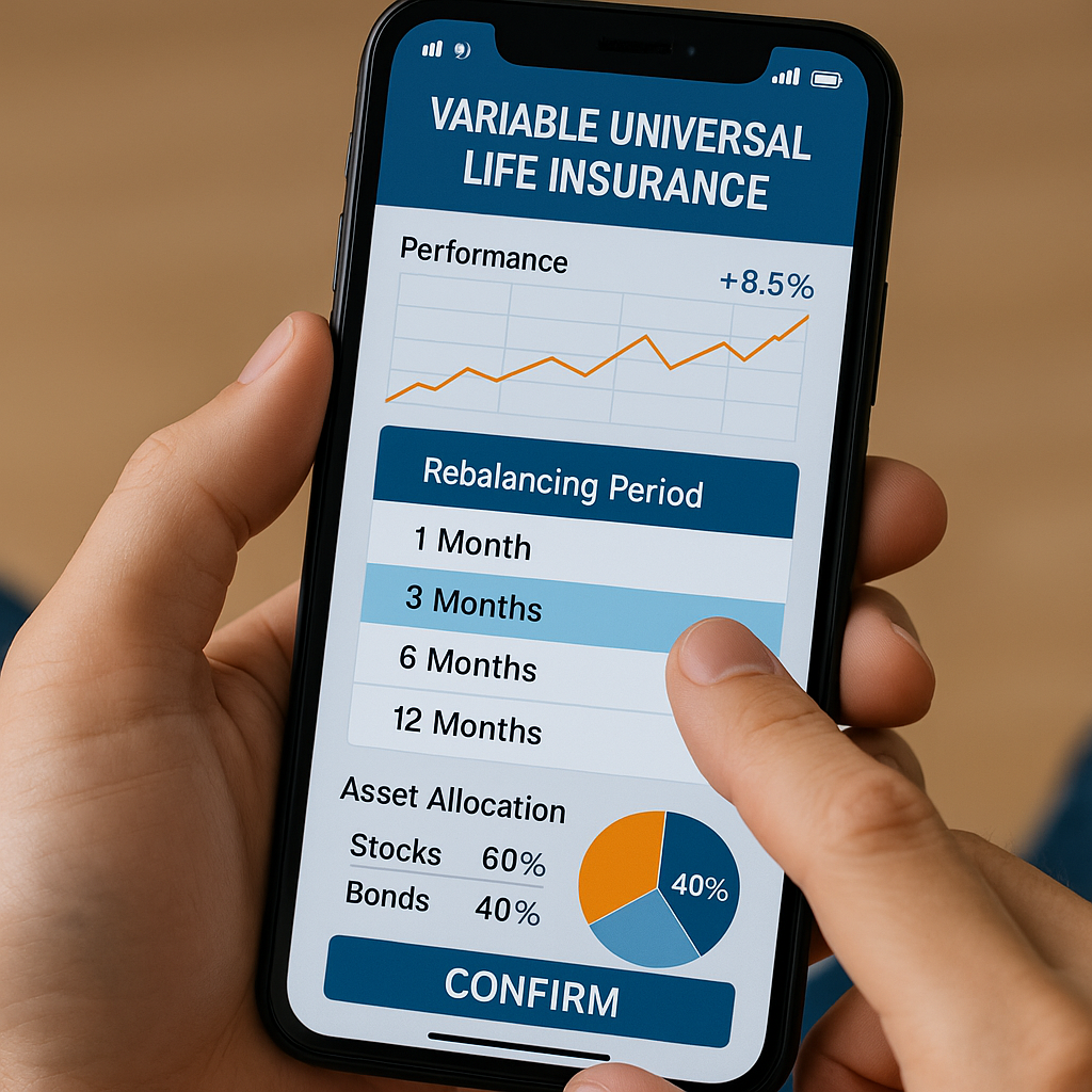 변액보험 리밸런싱 주기 선택