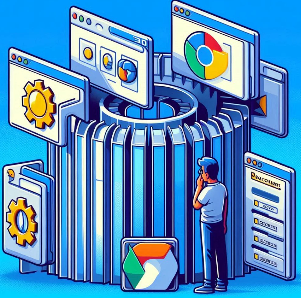 크롬 프로필 관리와 메모리 관리 이미지