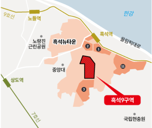 THE H 켄트로 나인 위치