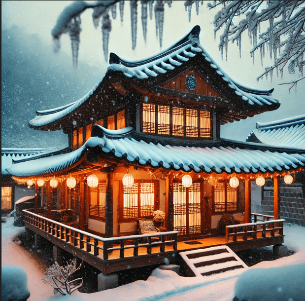 전통 한국 한옥 관련 사진