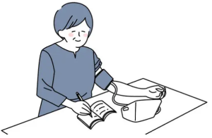 혈압을 정상치로 되돌리기 위해 노력