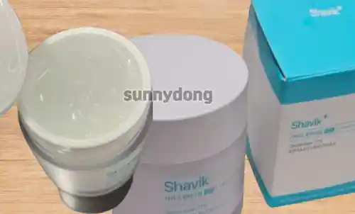 샤비크 빙하크림 실제 이미지