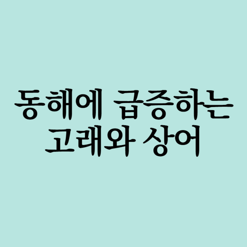 동해수온상승