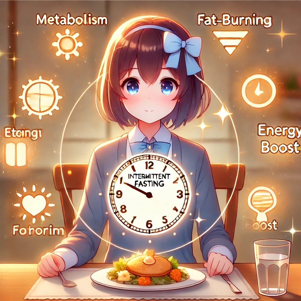 여학생이 식사를 하려고 식탁에 앉아있는 모습