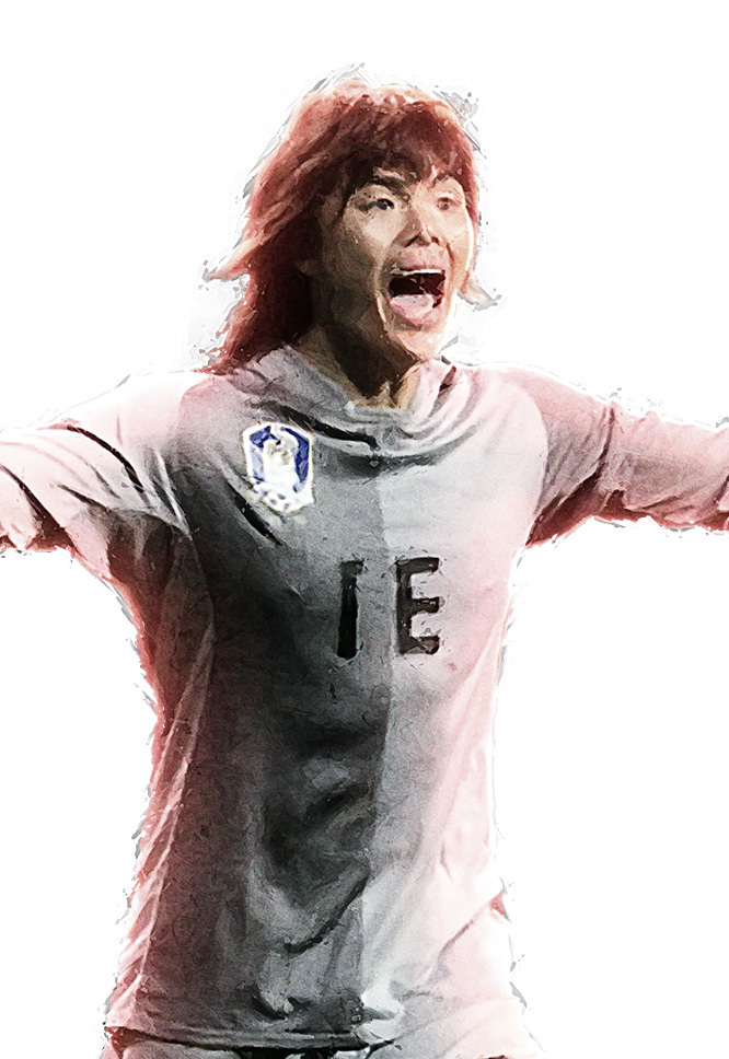 골 때리는 녀석들-레전드 한일전 한국팀 대표 선수 명단, 포지션, 레전드 8인