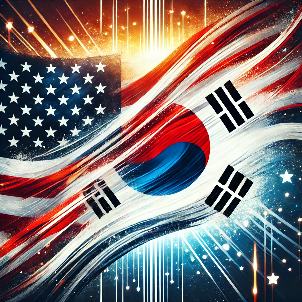 태극기와 성조기