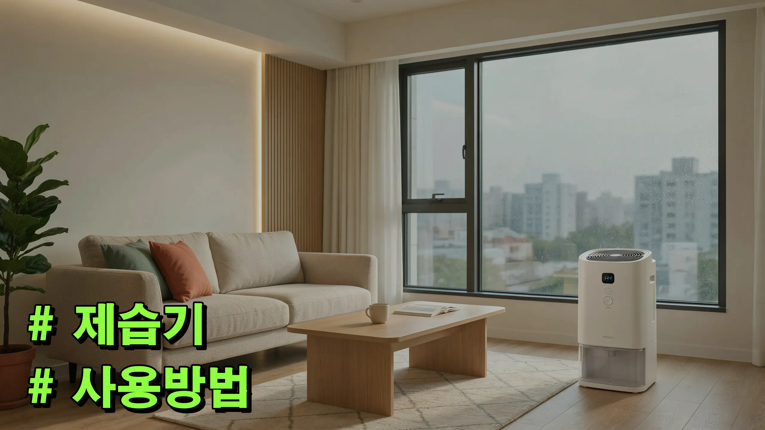 제습기 사용방법