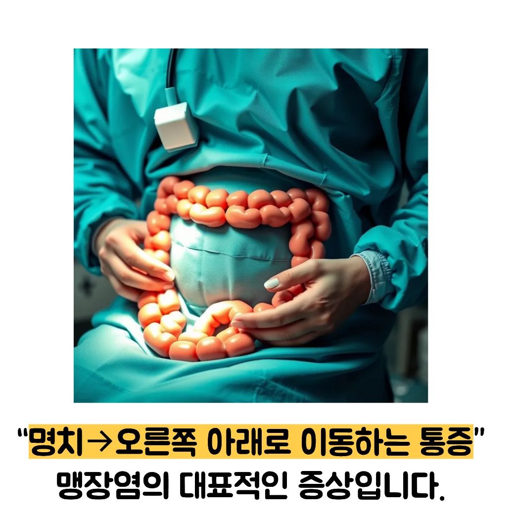 맹장염 초기증상