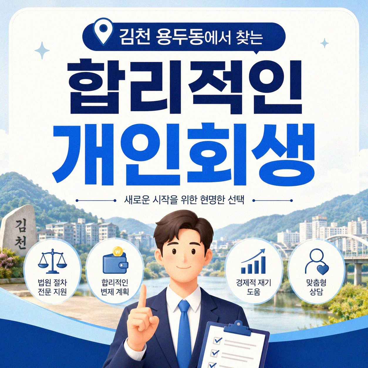 김천 용두동 개인회생 부담 적은 곳 어디 없을까
