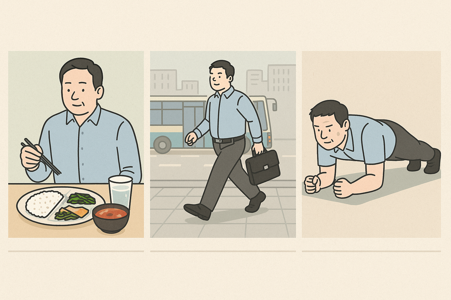 공무원 다이어트 전략 이미지