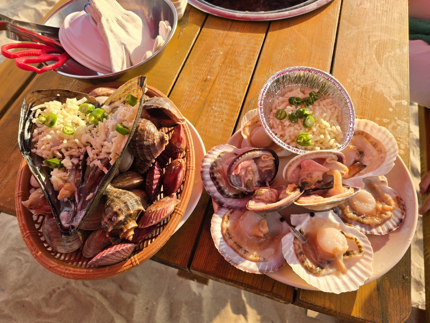 조개구이 대 사이즈