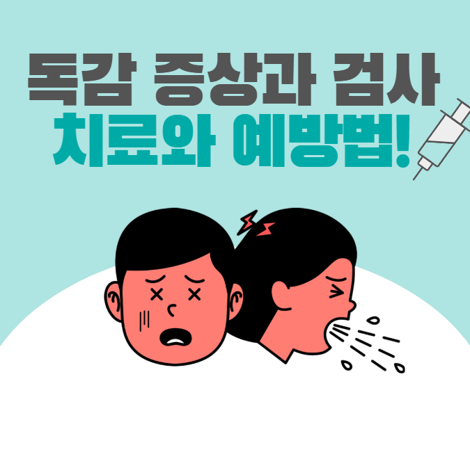 독감 증상 및 검사 비용, 치료와 예방: 제대로 알고 대처하기