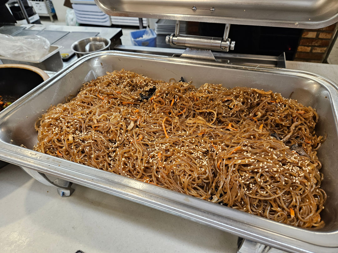 태로 생선구이 잡채