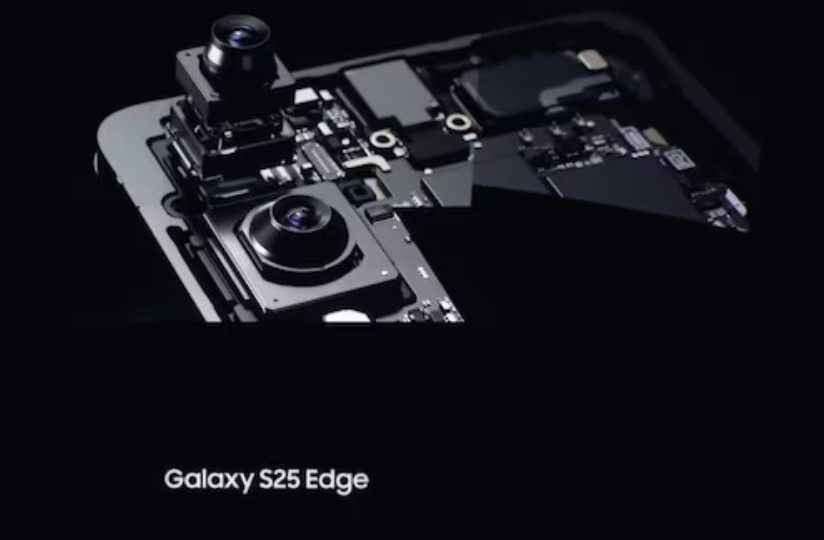 갤럭시 S25 엣지 카메라 내부
