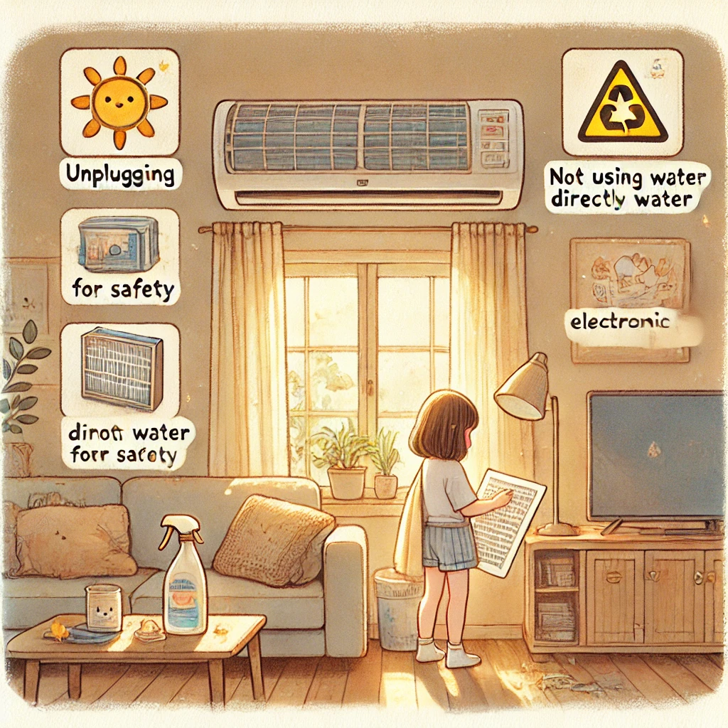 에어컨 셀프청소 방법 필터냄새 여름철 관리 관련 사진