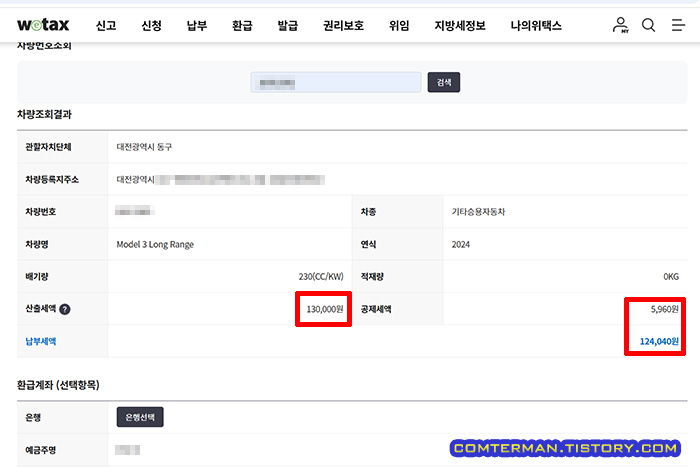 전기차 자동차세